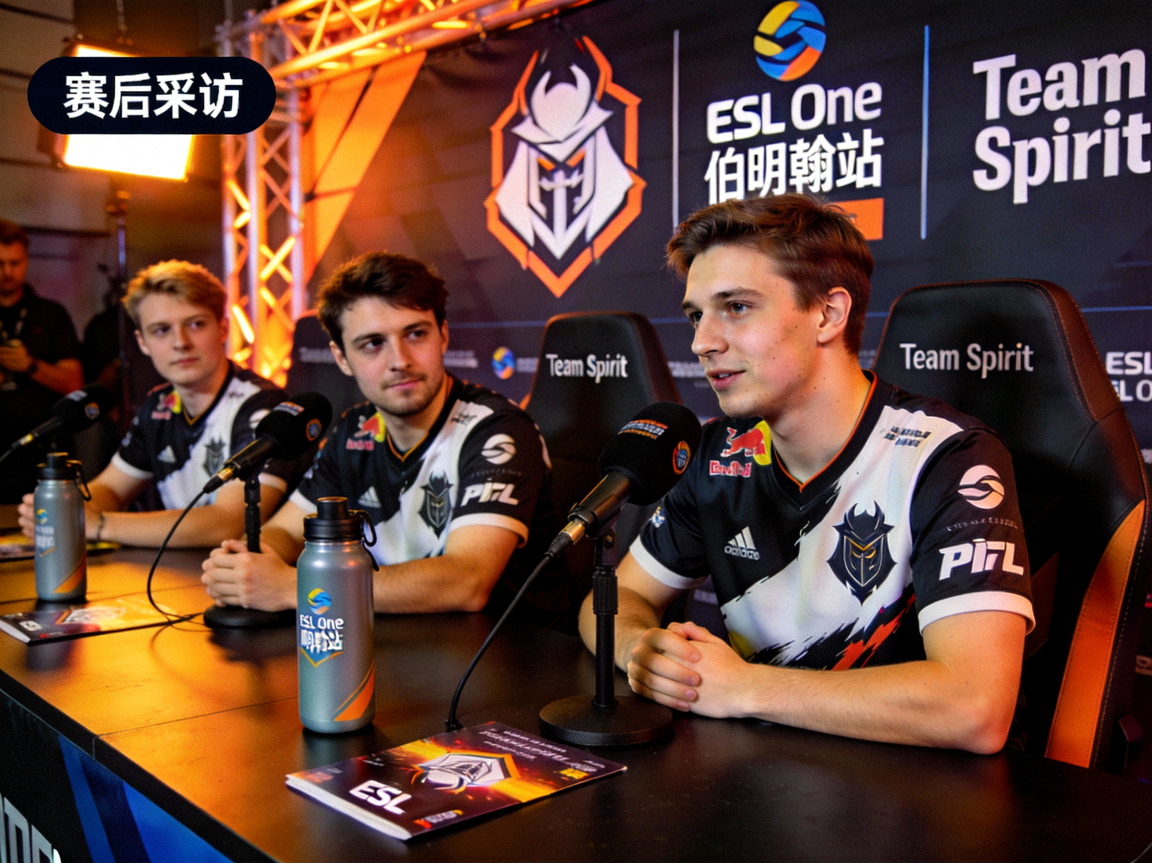 DOTA2 ESL One伯明翰站Team Spirit战队赛后采访